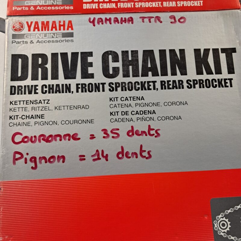 YAMAHA TTR 90 kit chaine neuf